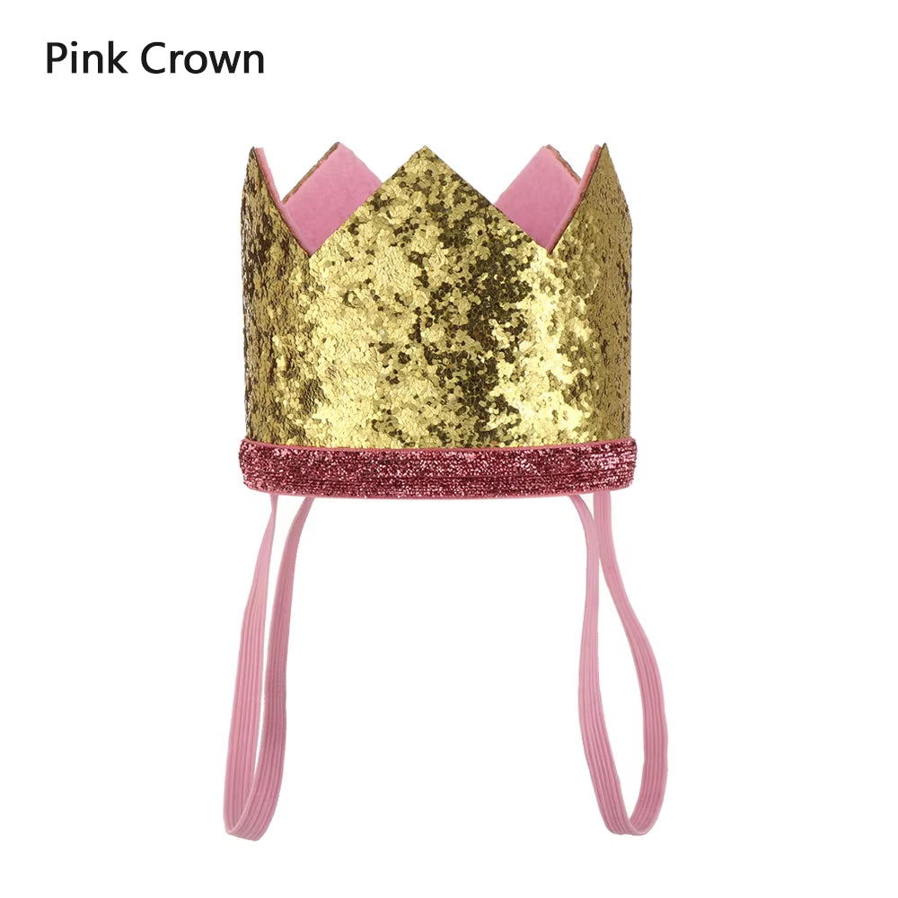 Cute Pet Birthday Caps/Bibs Design Headwear Triangle Scarf Hat Tie Collar Cat Dog Costume Pets Accessories Decoration Supplies
