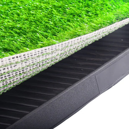 Portable Home Training Toilet Pad for Dogs and Cats, Grass Pet Loo Tray, Indoor and Outdoor Potty, Litter Box, Park Mat